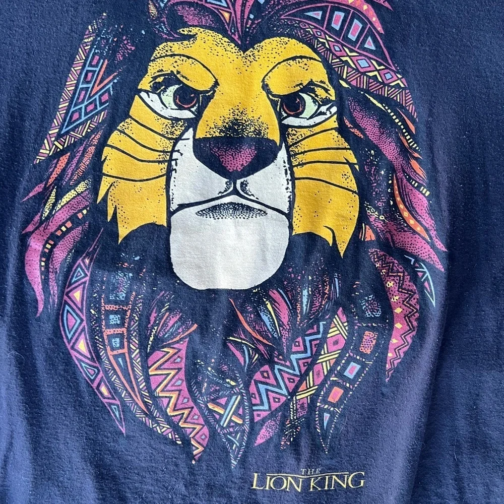 Lion King Black Graphic T-Shirt